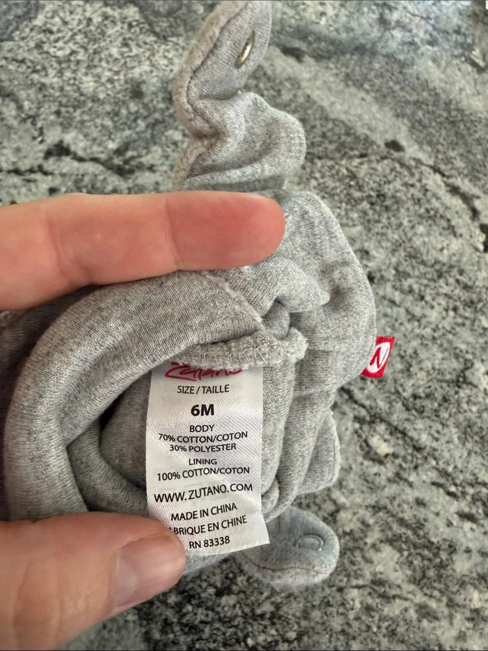 Kids Gray Cozy Fleece Booties